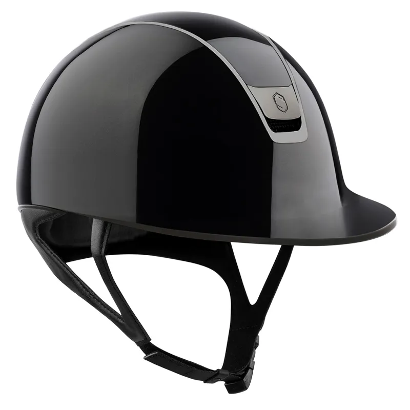 Samshield ShadowGlossy 2.0 Standard Riding Hat - Black