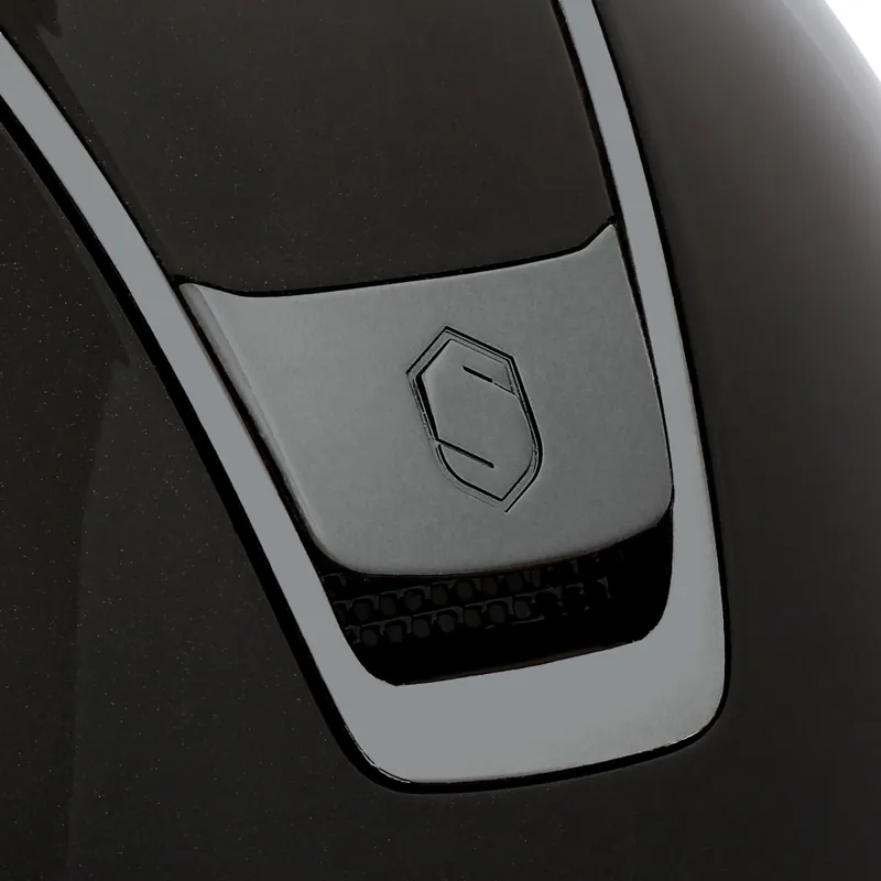 Samshield ShadowGlossy 2.0 Standard Riding Hat - Black-2