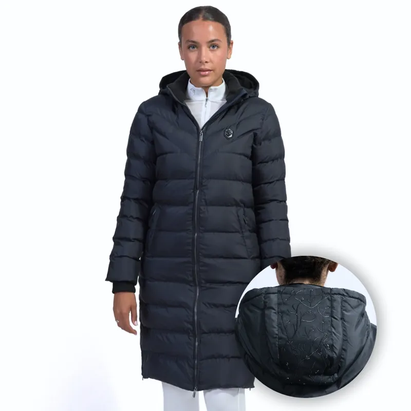 Samshield Sierra Ladies Long Down Jacket - Navy 