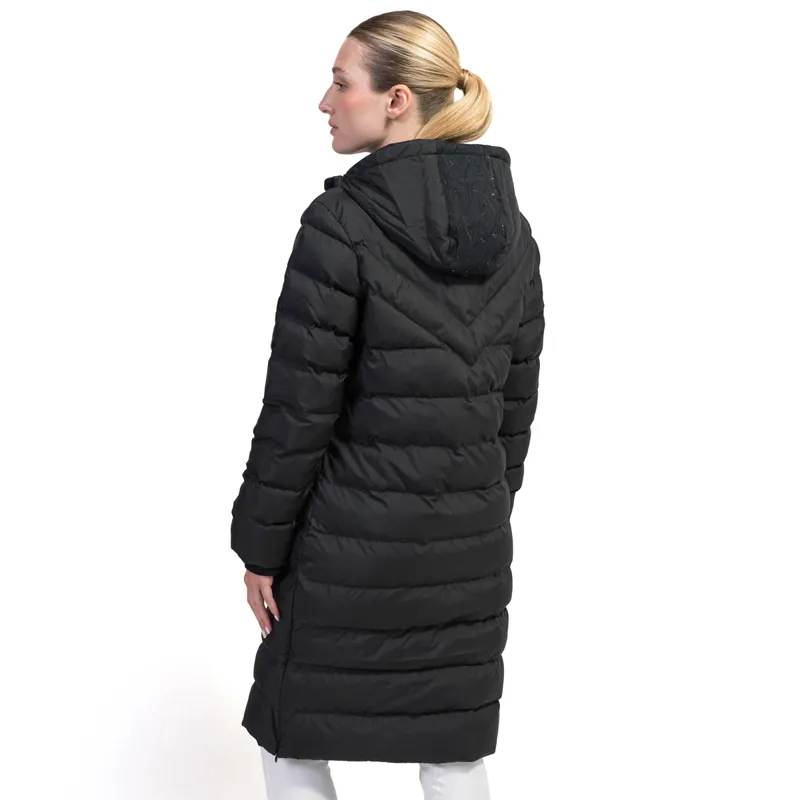 Black down coat ladies clearance