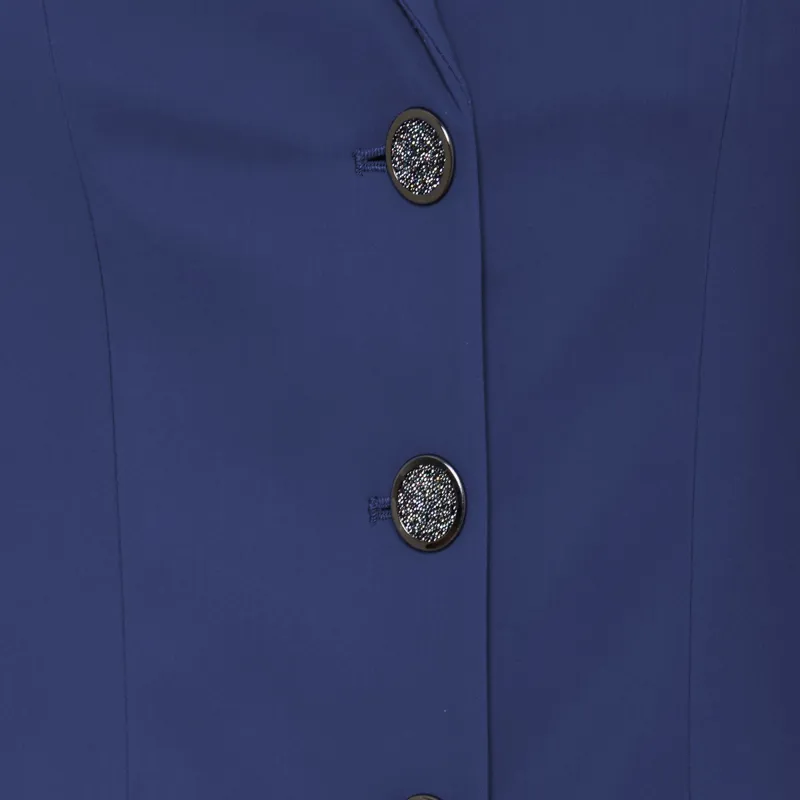 Samshield Victorine Crystal Fabric Competition Jacket - Midnight Blue-2