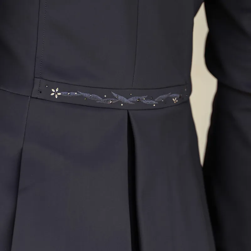 Samshield Victorine Flower Jewellery Ladies Competition Jacket - Navy-3