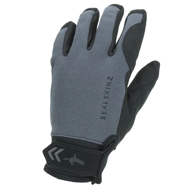 Sealskinz Waterproof All Weather Unisex Gloves Grey/Black