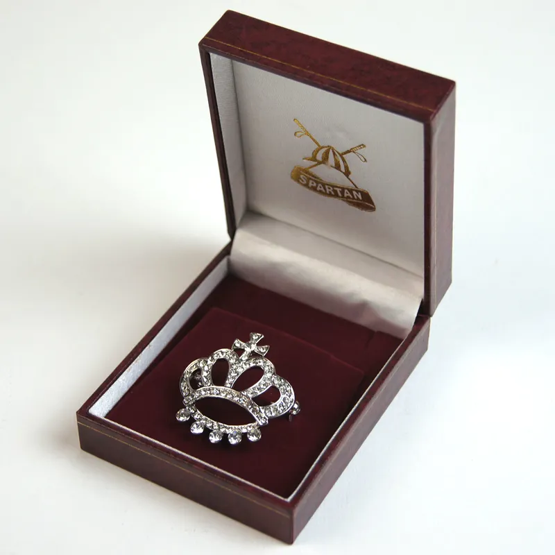 Spartan Crown Stock Pin Silver