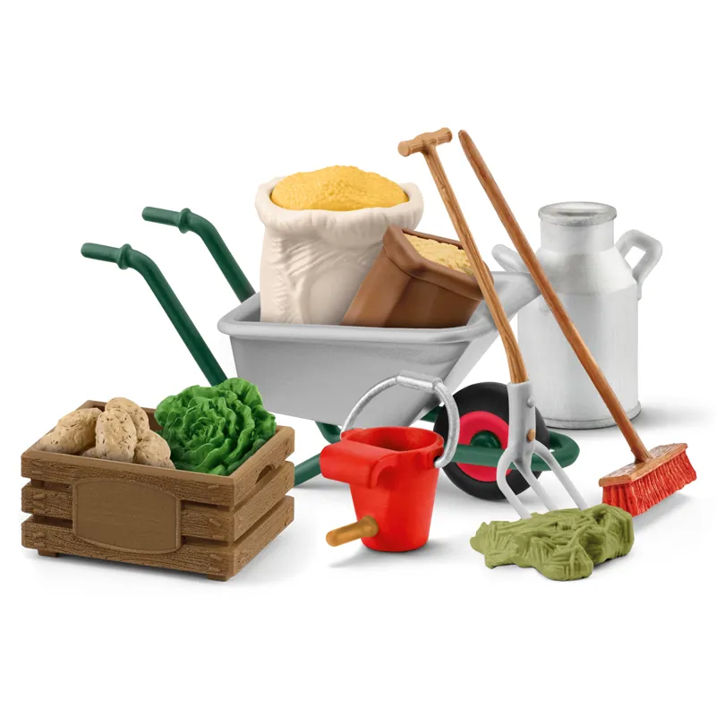 Schleich Stable Care Accessories Toy Set