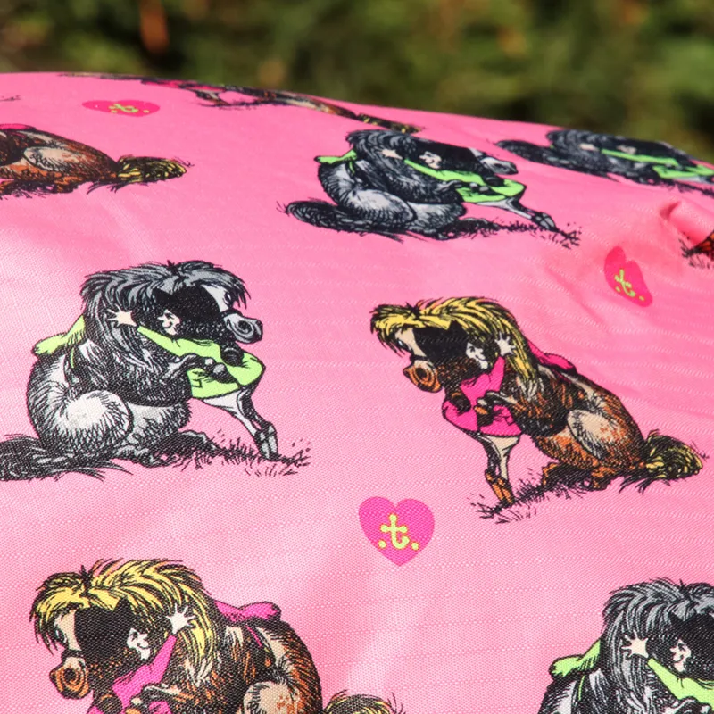 StormX Original 0g Turnout Rug - Thelwell Hugs/Pink/Lime/Hot Pink-1