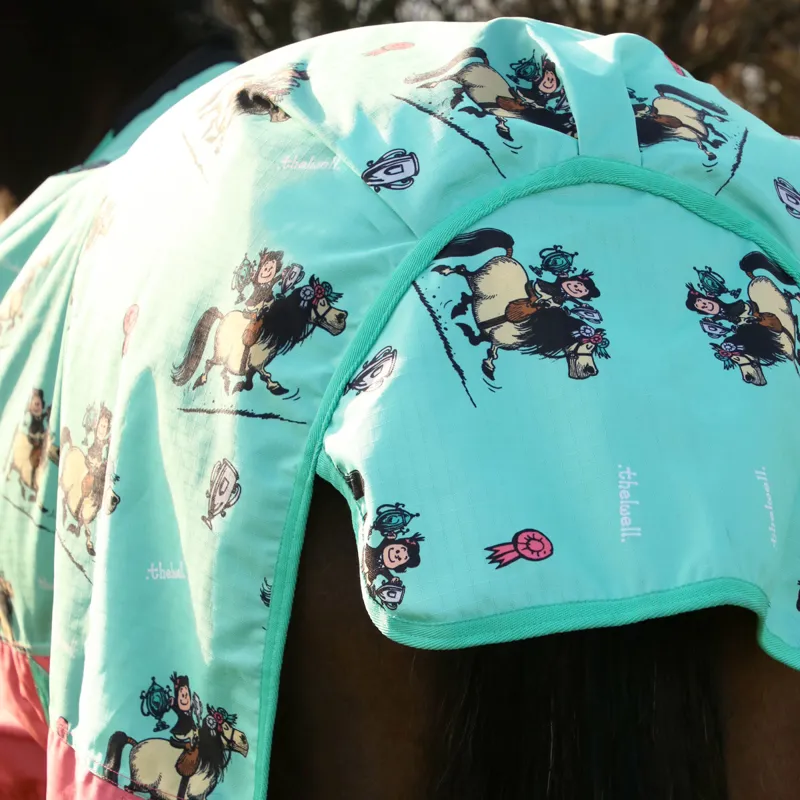 StormX Original 0g Turnout Rug - Thelwell Trophy/Mint-1