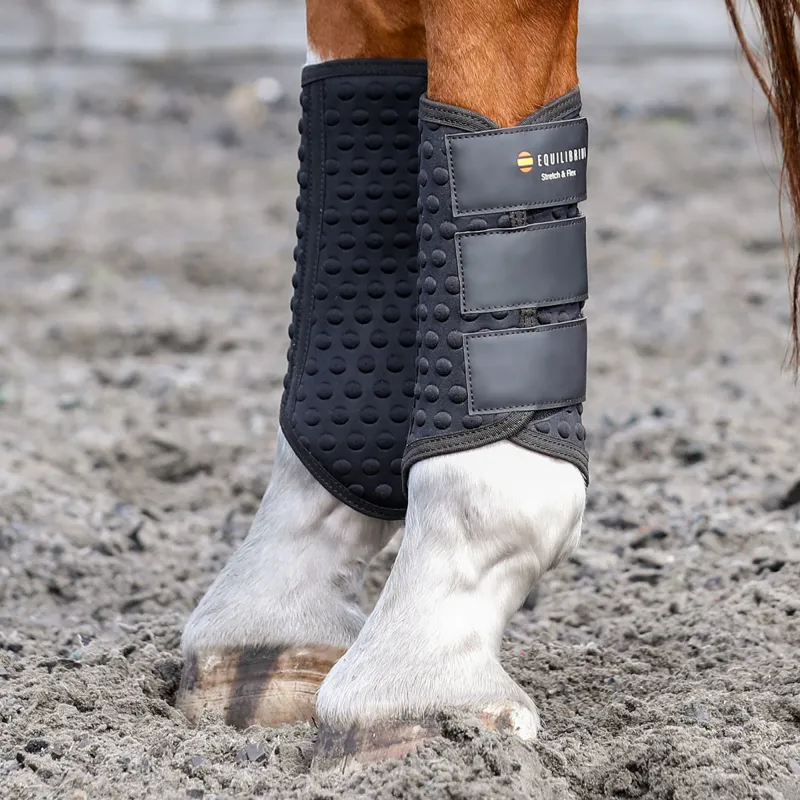 Equilibrium Stretch and Flex Flatwork Wraps - Black-4