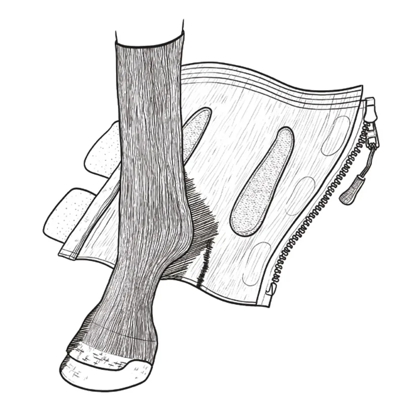 Stubben x EQUI Compress Front Stockings Set - Grey-4