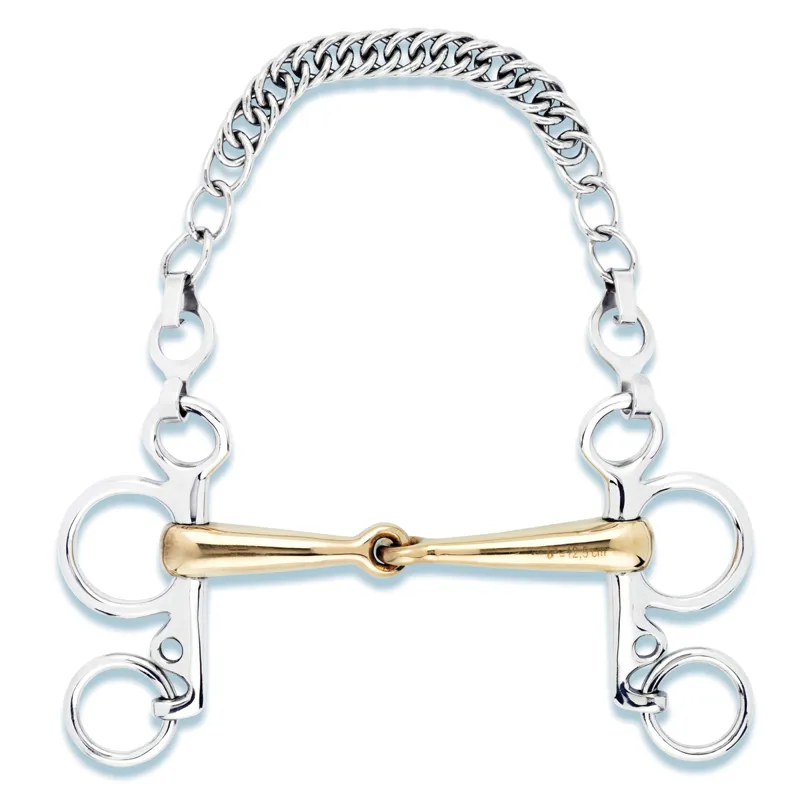 Stubben 2246 Sweet Copper Single Jointed Pelham Bit