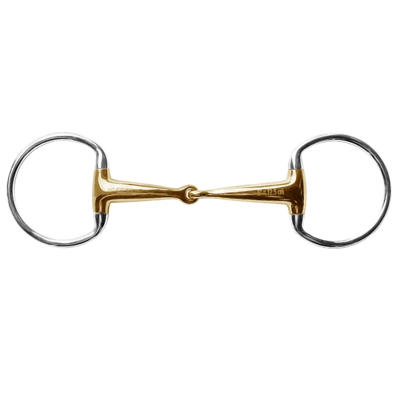 Stubben Sweet Copper Eggbutt Single Jointed Snaffle Bit