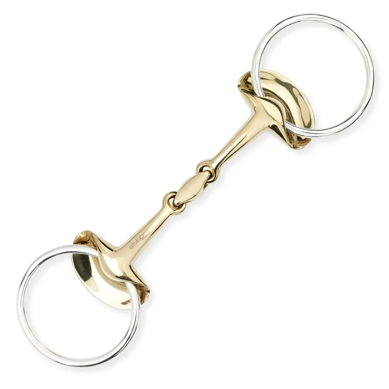 Stubben Golden Wings Double Broken Bit