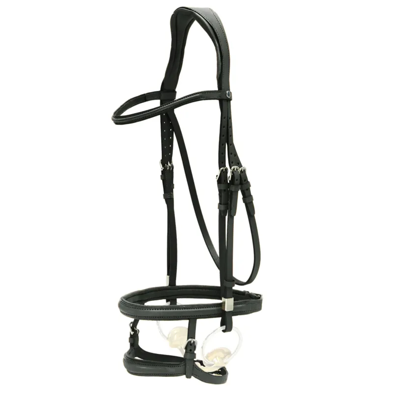 Stubben Pro-Jump Tandem 2700 Bridle - Black