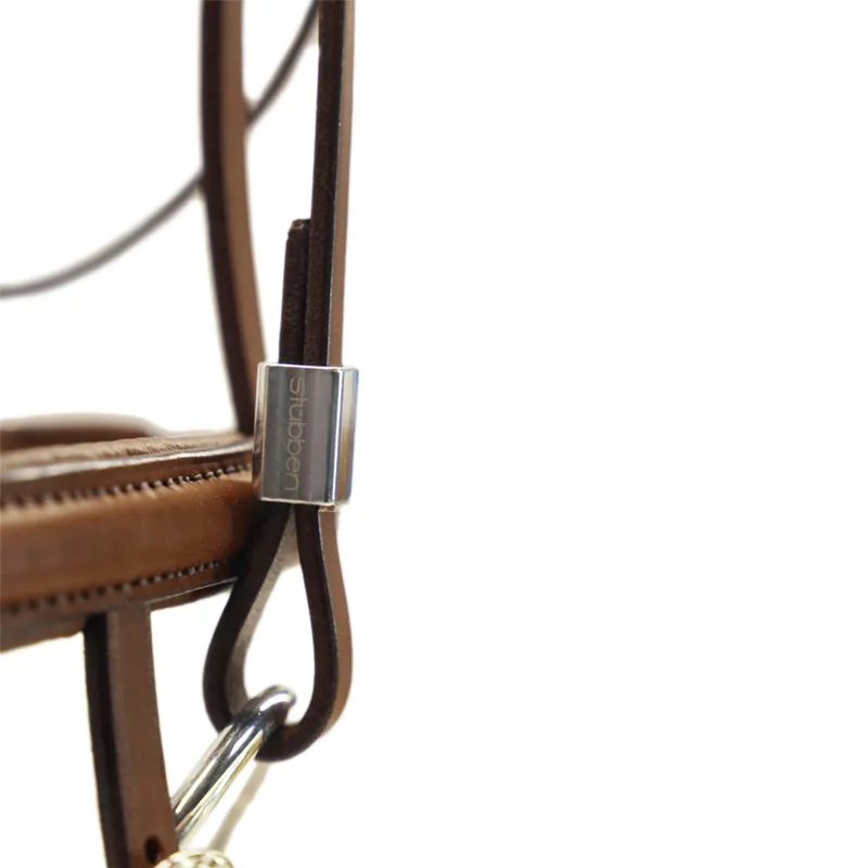 Stubben Pro-Jump Tandem 2700 Bridle - Ebony Brown-1