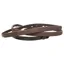 Stubben Slimline Rubber Grip Reins - Ebony Brown