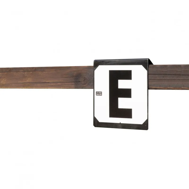 Stubbs Hook-on Dressage Markers - Set of 8 Letters/ABCEFHKM-1