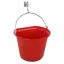 Stubbs Flat Sided Hanging Bucket - Red
