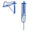 Stubbs Folding Saddle Rack - Blue