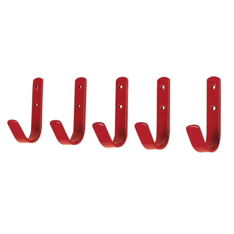 Stubbs General Purpose Hook Set 5 Pack - Red