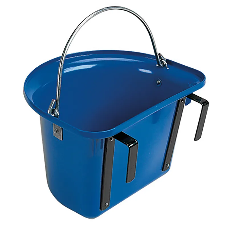 Stubbs Door Hook Grooming Bucket with Handle - Blue