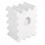 Stubbs Pole Block Single Jump Wing - White