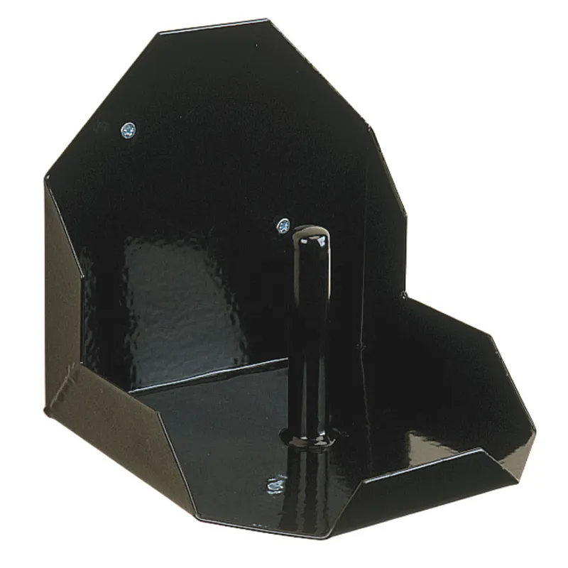 Stubbs Round Salt Lick Holder - Black