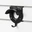 Stubbs S205 Slatwall Bridle Rack with Hook - Black