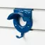 Stubbs S205 Slatwall Bridle Rack with Hook - Blue