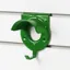 Stubbs S205 Slatwall Bridle Rack with Hook - Green