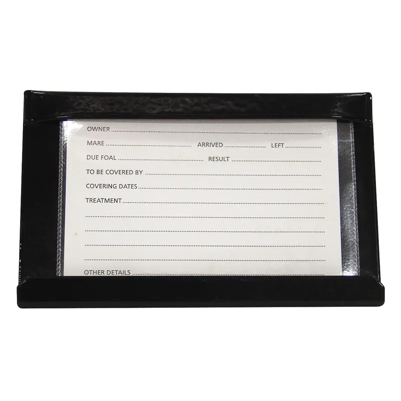 Stubbs Stud Card Holder - Black