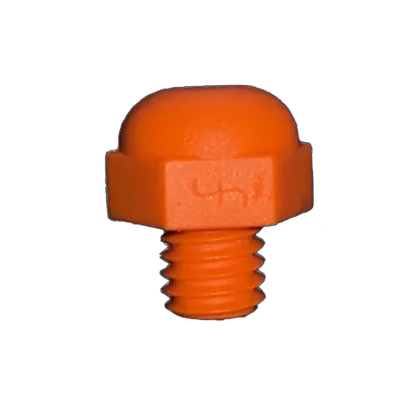 StudFast Patented Polymer Dome Studs - Orange-4