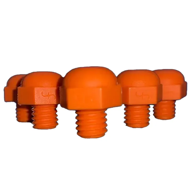 StudFast Patented Polymer Dome Studs - Orange-2
