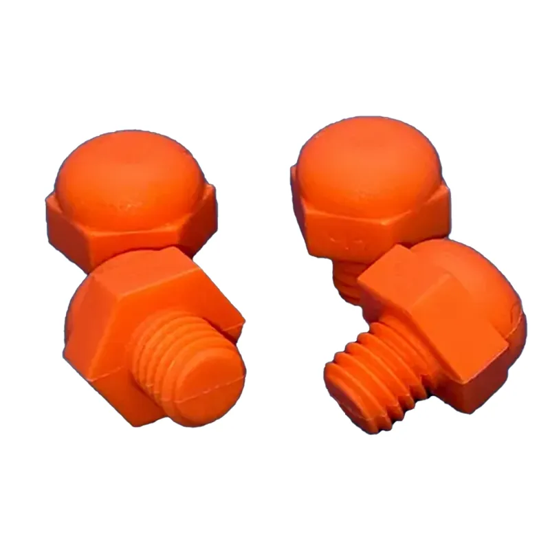 StudFast Patented Polymer Dome Studs - Orange