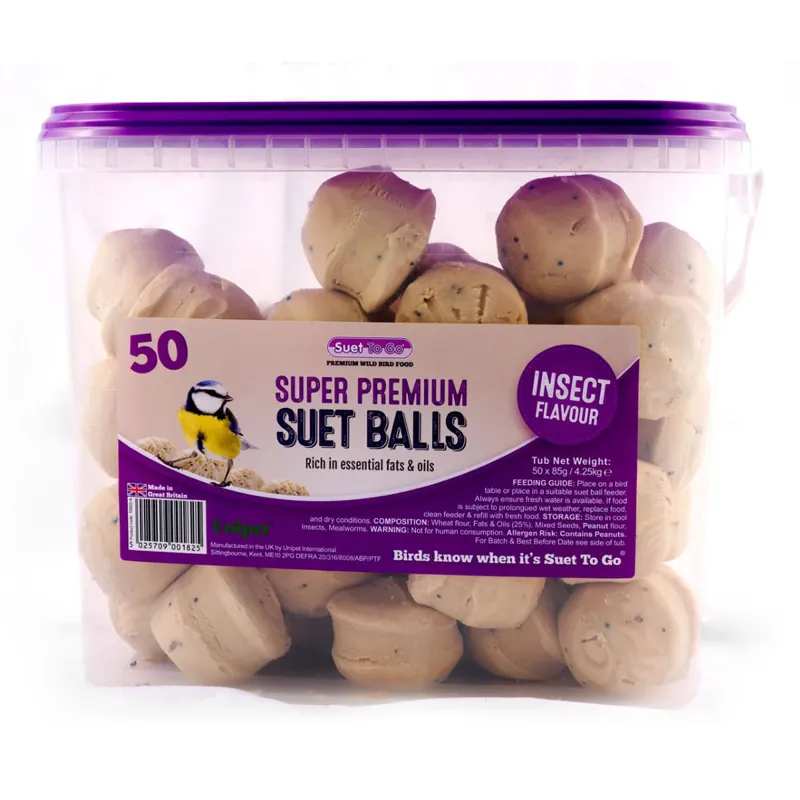 Suet To Go Super Premium Suet Balls - Insect-1
