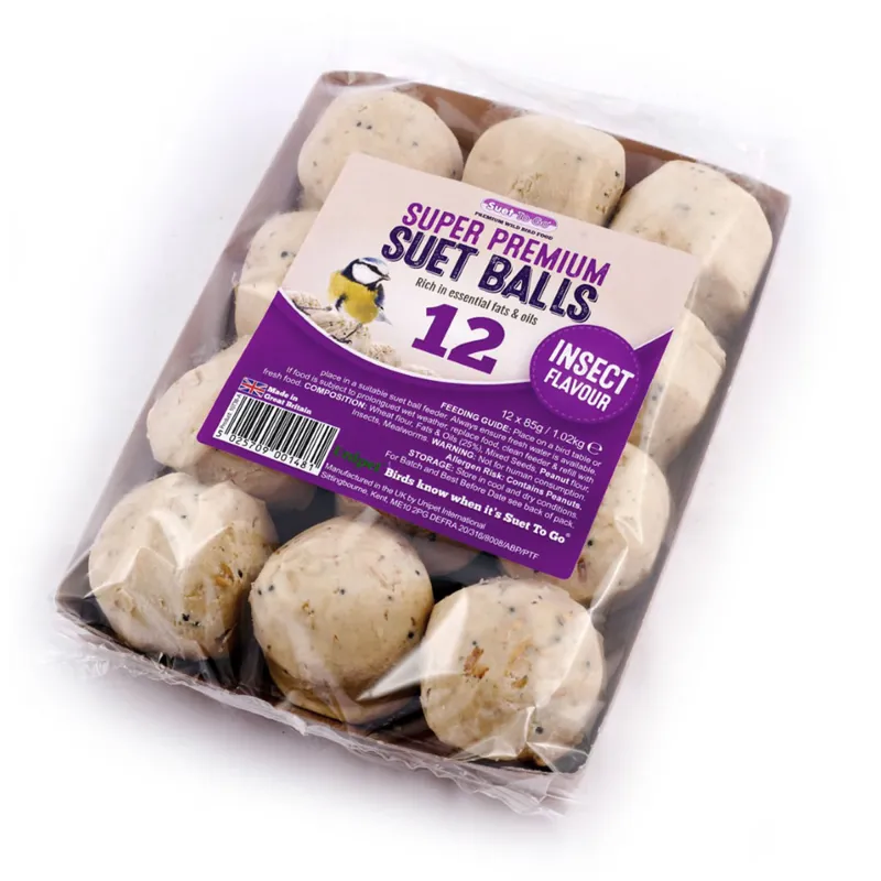Suet To Go Super Premium Suet Balls - Insect
