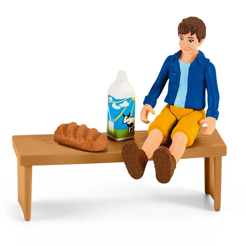 Schleich Sunny Day Mobile Farm Stand Toy Set-4