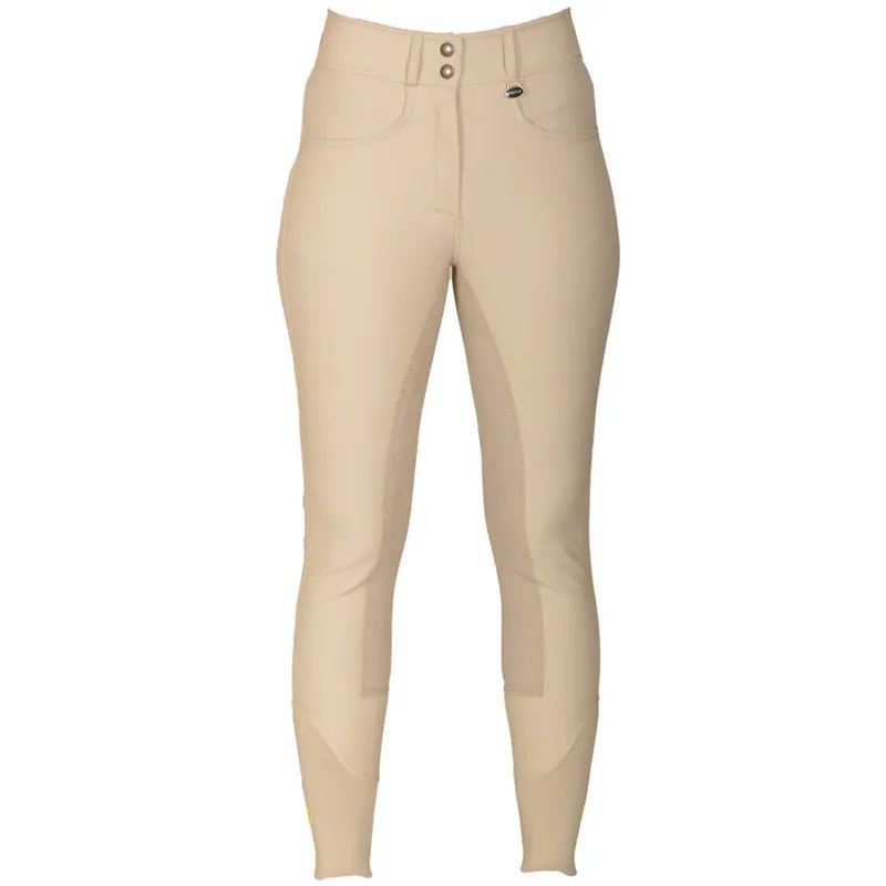 Tagg Stockholmn Fullseat Ladies Competition Breeches - Beige-2