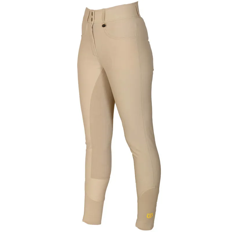 Tagg Stockholmn Fullseat Ladies Competition Breeches - Beige-3