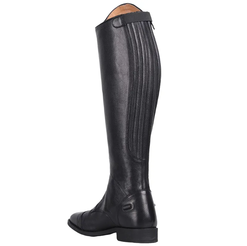 QHP Tamar Junior Tall Riding Boots - Standard Calf - Black-3