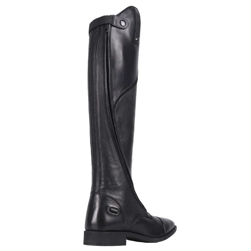QHP Tamar Junior Tall Riding Boots - Standard Calf - Black-2
