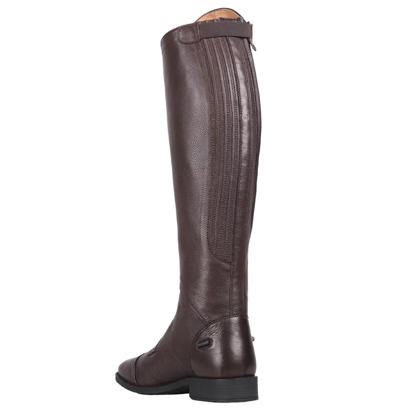 QHP Tamar Junior Tall Riding Boots - Standard Calf - Brown-3