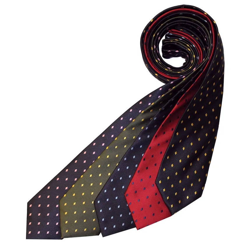 Equetech Diamond Junior Show Tie - Navy/Pink-1