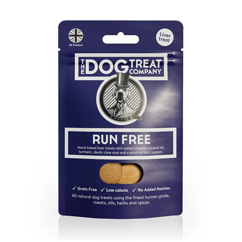 The Dog Treat Company Run Free Premium Liver Dog Treats 50g
