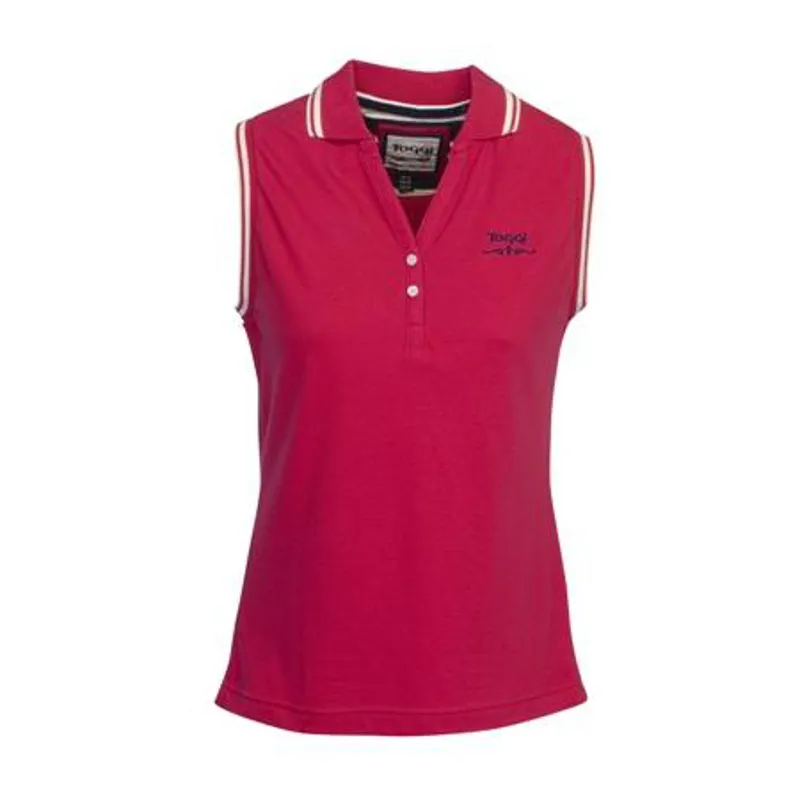 Toggi sleeveless polo on sale