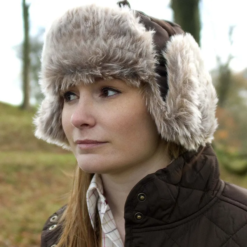 Toggi Emmons Quilted Deerstalker Hat - Chocolate Brown-2
