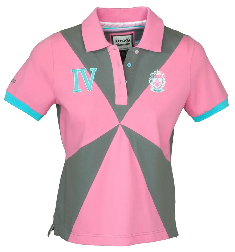 Toggi Karen Ladies Polo Shirt - Pink/Slate