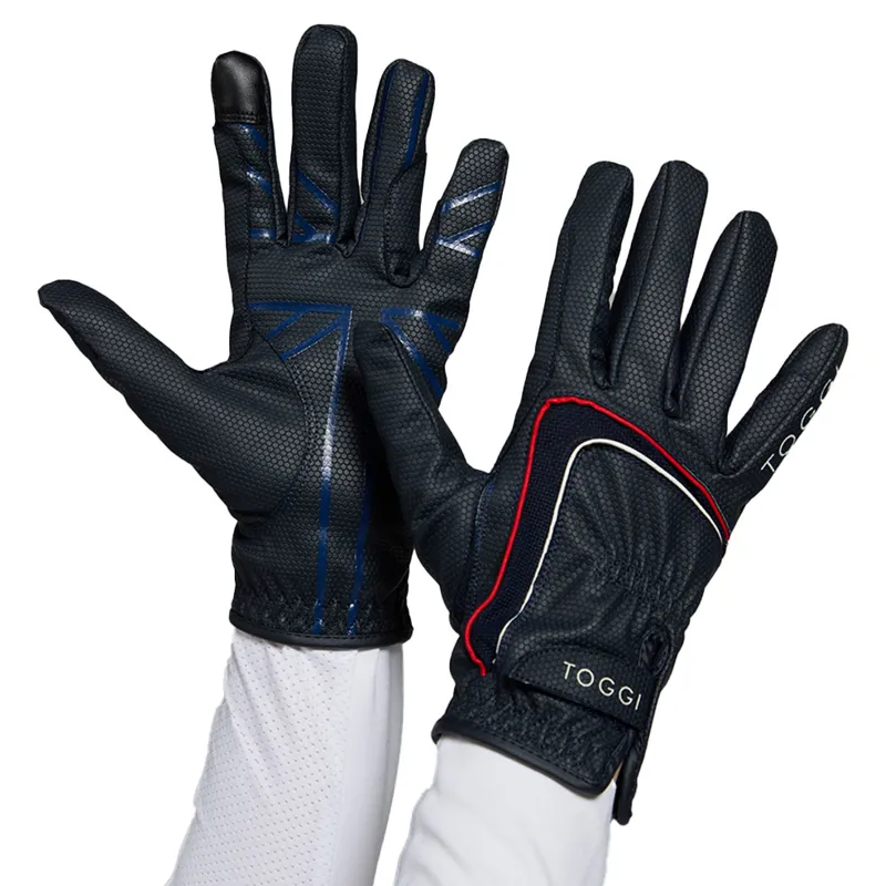 Toggi GBR Nation Riding Gloves - Navy