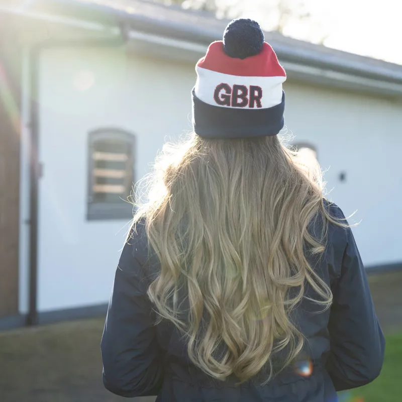 Toggi GBR Passy Unisex Bobble Hat - Red/White/Blue-3