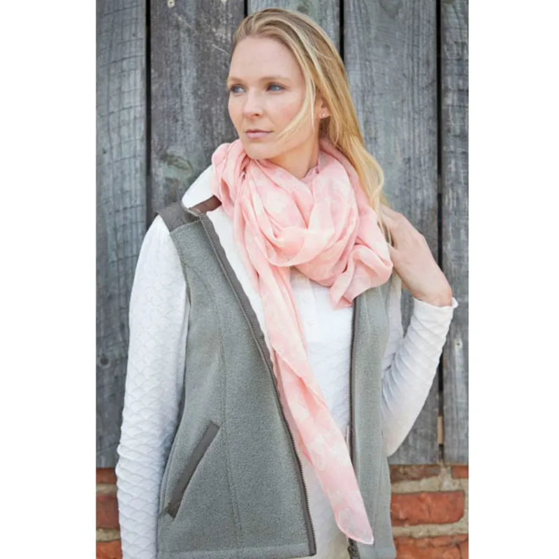 Toggi Tabitha Ladies Printed Scarf - Shell Snaffle Print-1