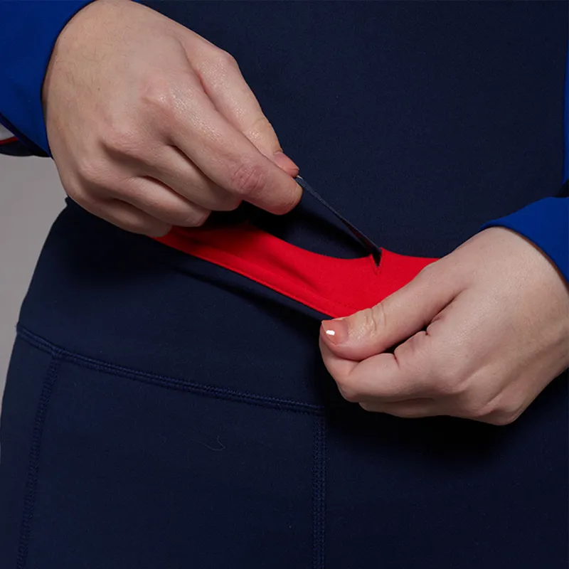 Toggi GBR Sculptor Full Grip Riding Ladies Tights - Navy-4